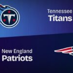 New England Patriots vs Tennessee Titans Match Player Stats
