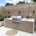 outdoor cooking station