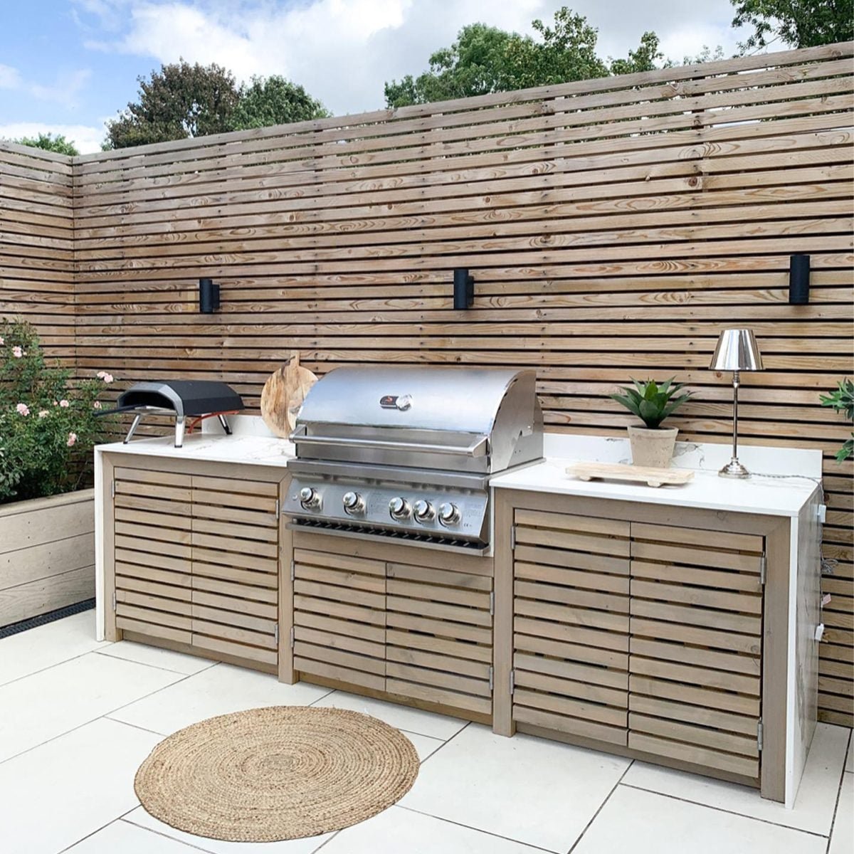 outdoor cooking station